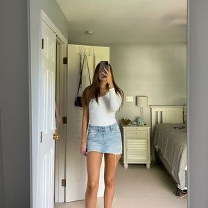 Light blue Jean Skirt